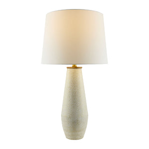  Modern European furniture - White Cotton Accent Table Lamp - www.oroa.com | Oroa.com