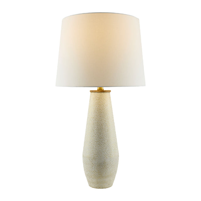 Modern European furniture - White Cotton Accent Table Lamp - www.oroa.com