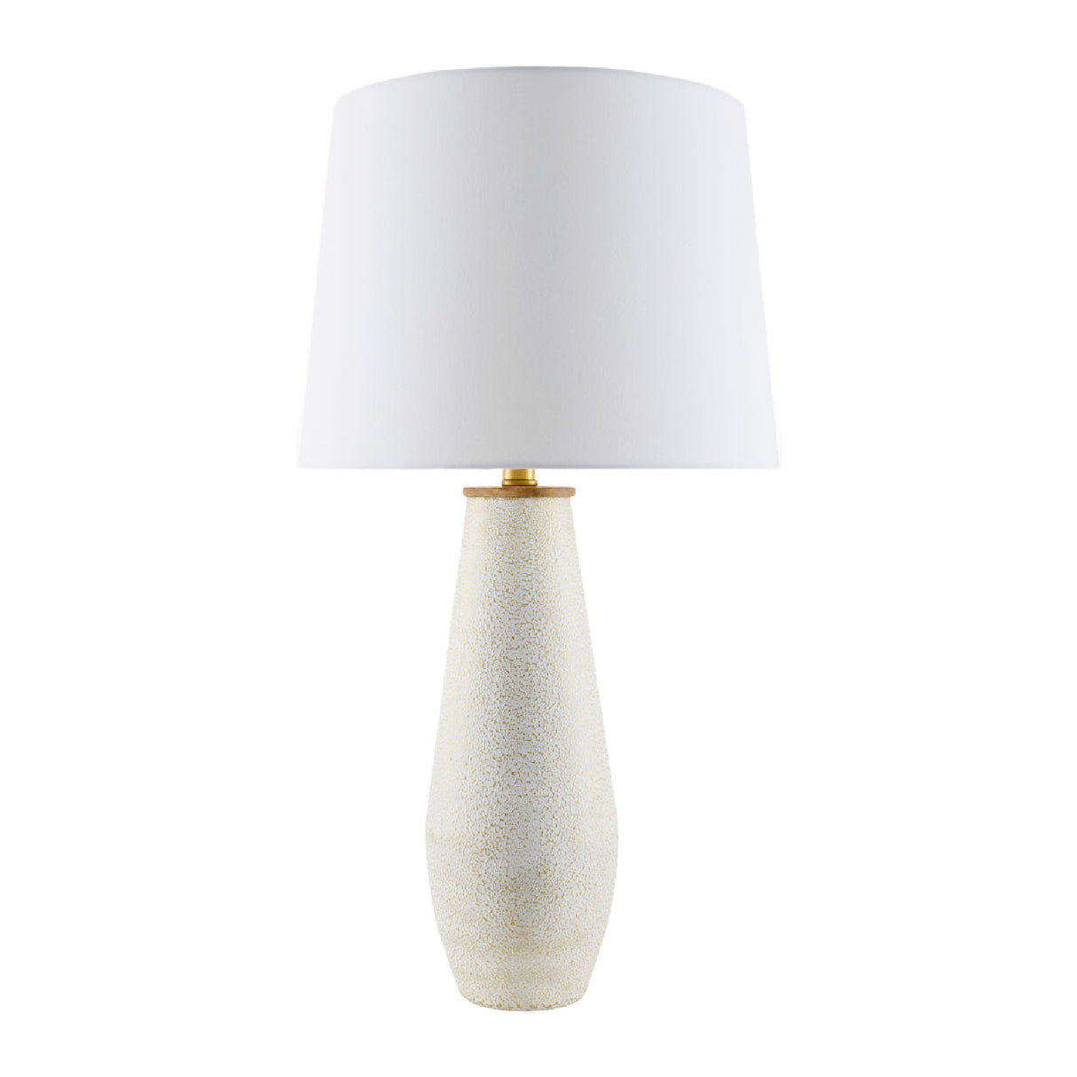   Modern European furniture - White Cotton Accent Table Lamp - www.oroa.com | Oroa.com