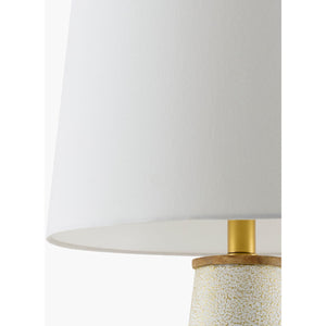   Modern European furniture - White Cotton Accent Table Lamp - www.oroa.com | Oroa.com