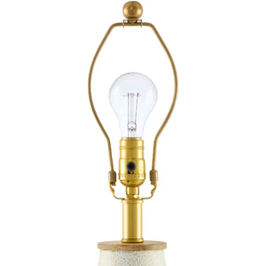   Modern European furniture - White Cotton Accent Table Lamp - www.oroa.com | Oroa.com