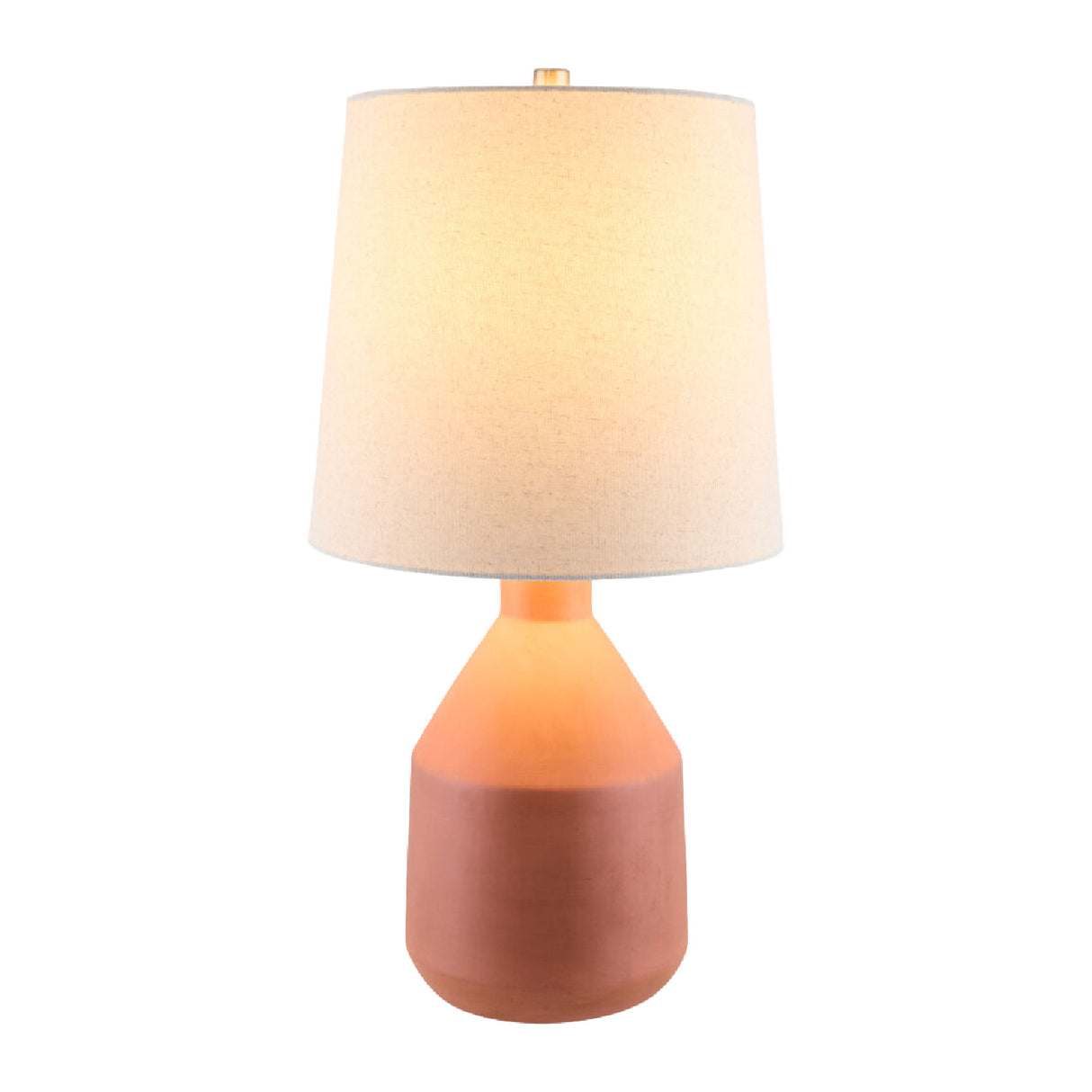   Modern European furniture - Painted Terracotta Ceramic Table Lamp - www.oroa.com | Oroa.com