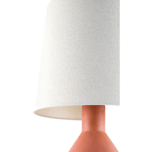   Modern European furniture - Painted Terracotta Ceramic Table Lamp - www.oroa.com | Oroa.com