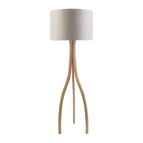   Modern European furniture - Wood Veneer Tripod Floor Lamp - www.oroa.com | Oroa.com
