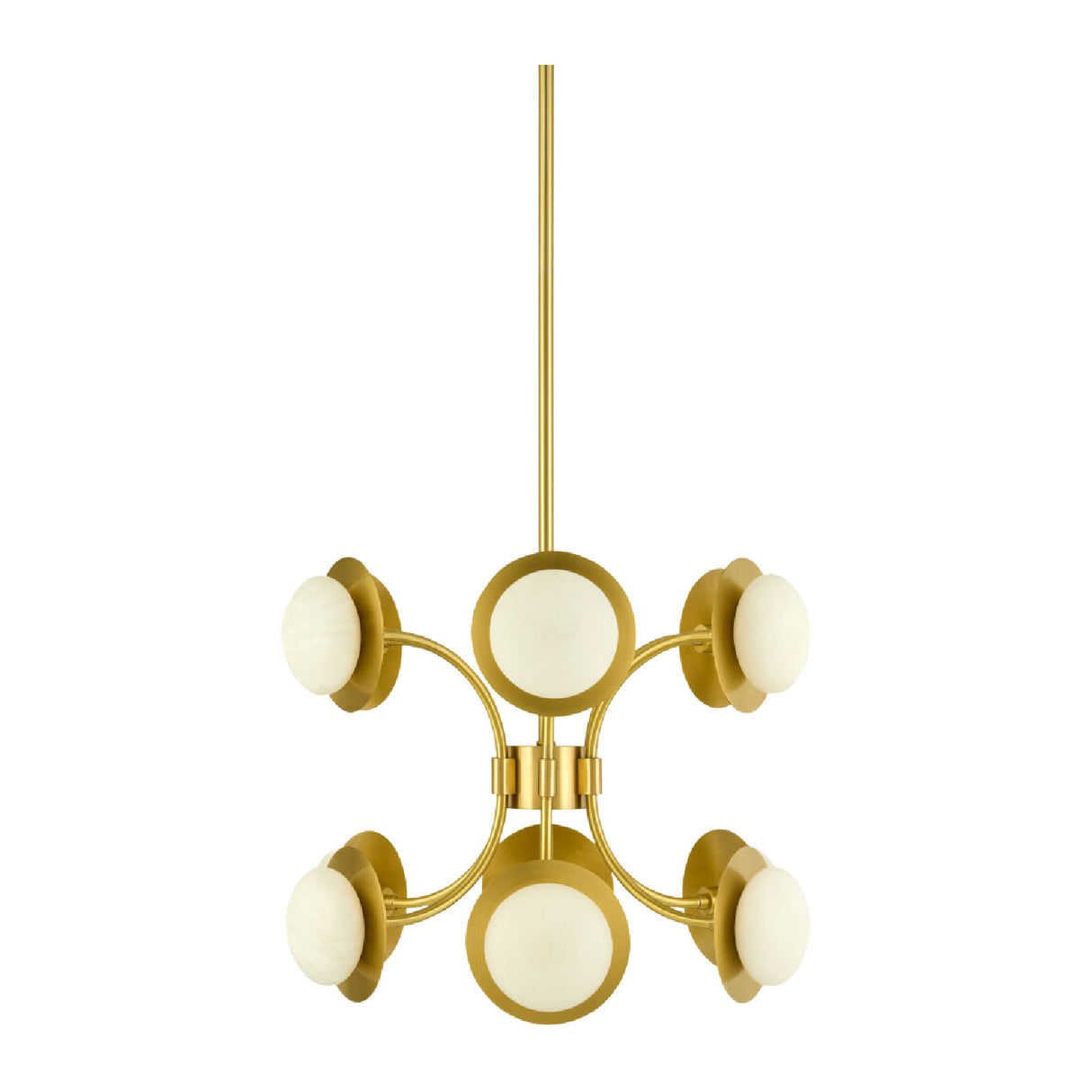   Modern European furniture - Gold 13-Light Pendant Lamp - www.oroa.com | Oroa.com