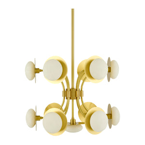   Modern European furniture - Gold 13-Light Pendant Lamp - www.oroa.com | Oroa.com