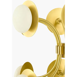   Modern European furniture - Gold 13-Light Pendant Lamp - www.oroa.com | Oroa.com