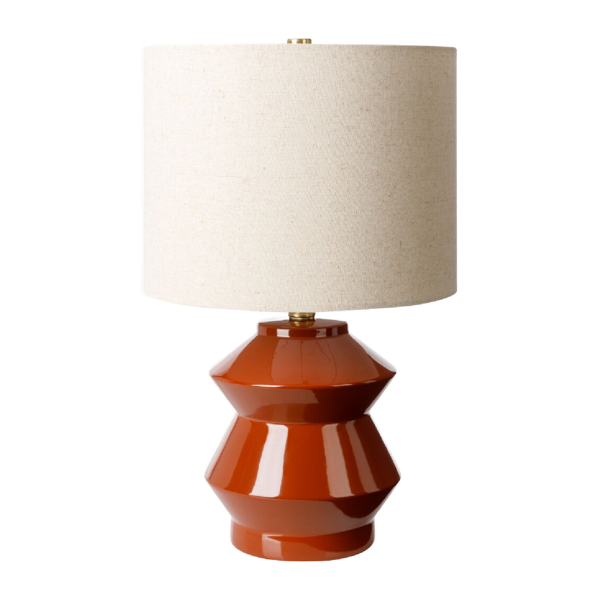   Modern European furniture - Geometrical Glazed Ceramic Table Lamp - www.oroa.com | Oroa.com