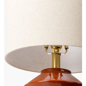   Modern European furniture - Geometrical Glazed Ceramic Table Lamp - www.oroa.com | Oroa.com