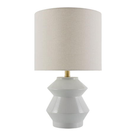   Modern European furniture - Geometrical Ceramic Accent Table Lamp - www.oroa.com | Oroa.com