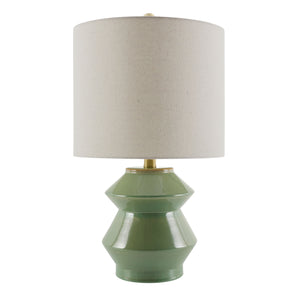  Modern European furniture - Geometrical Ceramic Accent Table Lamp - www.oroa.com | Oroa.com