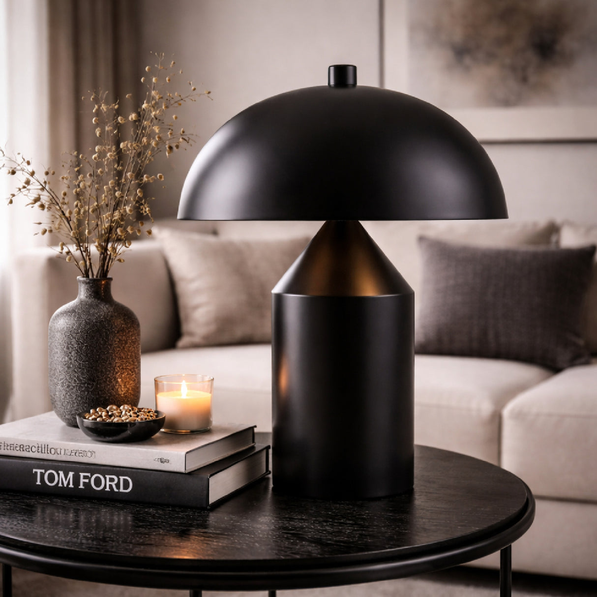   Modern European furniture - Metal Dome Table Lamp - www.oroa.com | Oroa.com