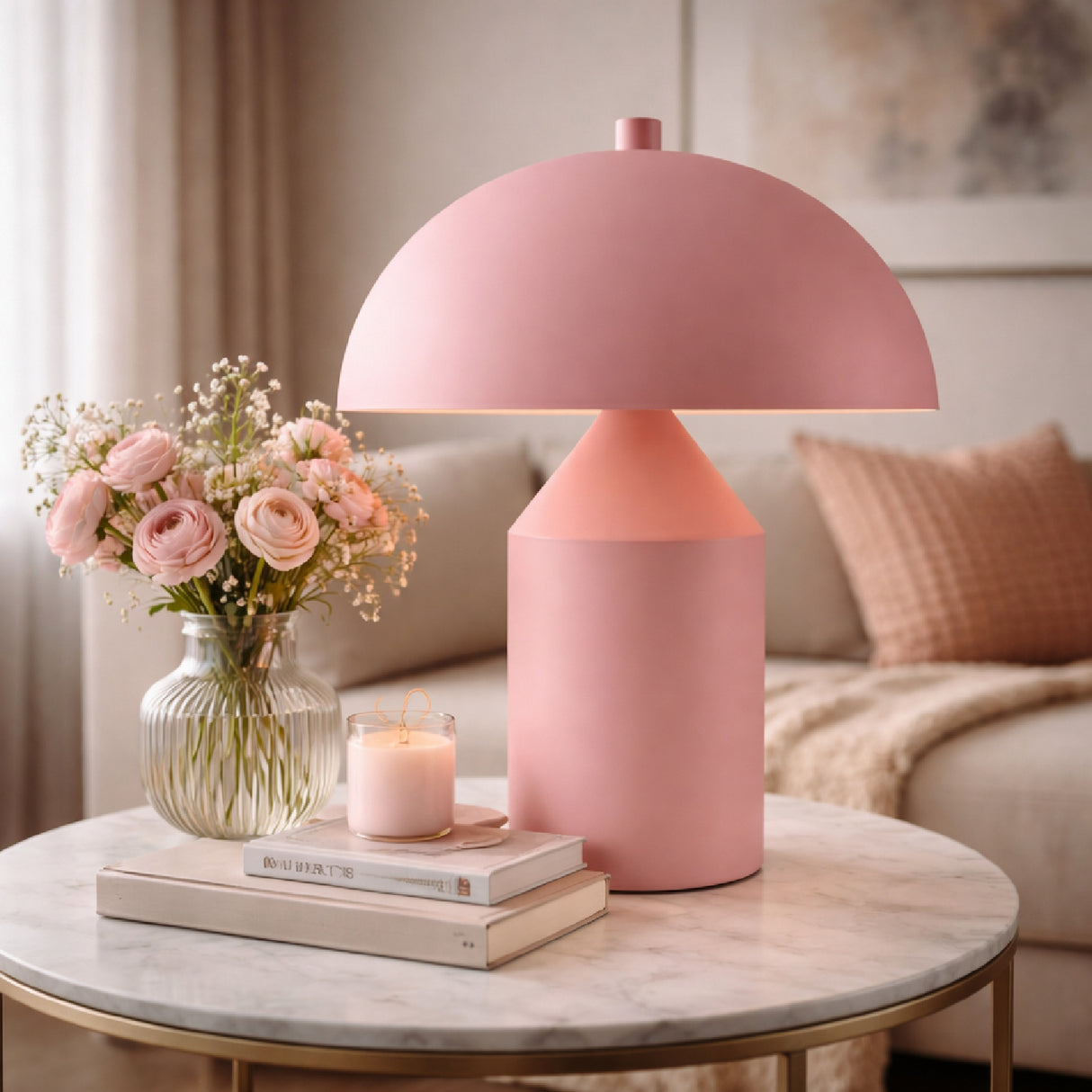   Modern European furniture - Metal Dome Table Lamp - www.oroa.com | Oroa.com