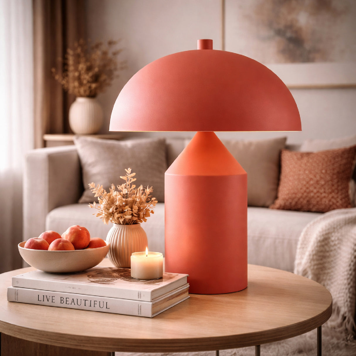   Modern European furniture - Metal Dome Table Lamp - www.oroa.com | Oroa.com