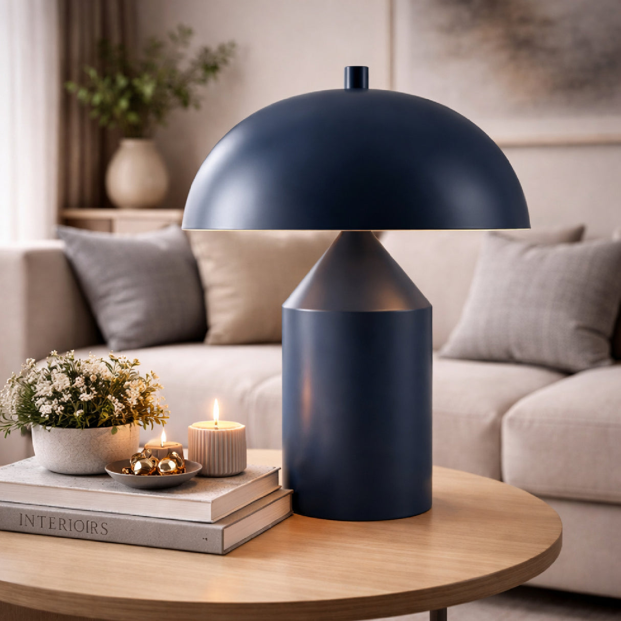   Modern European furniture - Metal Dome Table Lamp - www.oroa.com | Oroa.com