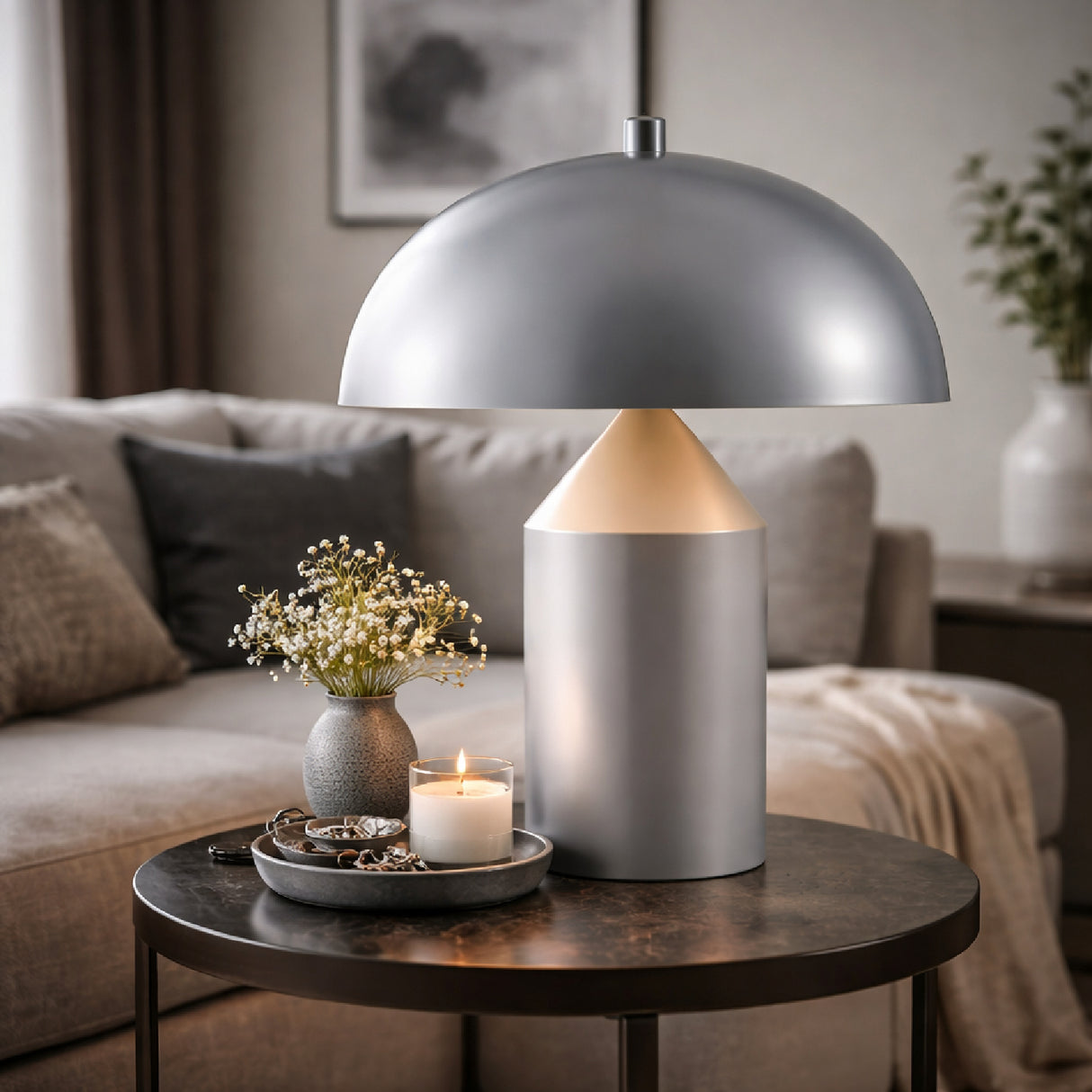   Modern European furniture - Metal Dome Table Lamp - www.oroa.com | Oroa.com