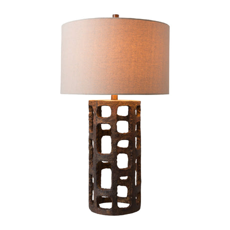   Modern European furniture - Rustic Bronze Finish Table Lamp - www.oroa.com | Oroa.com