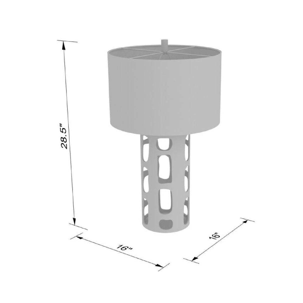  Modern European furniture - Rustic Bronze Finish Table Lamp - www.oroa.com | Oroa.com