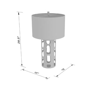   Modern European furniture - Rustic Bronze Finish Table Lamp - www.oroa.com | Oroa.com