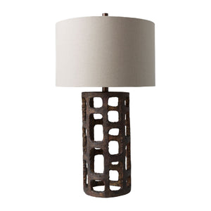   Modern European furniture - Rustic Bronze Finish Table Lamp - www.oroa.com | Oroa.com