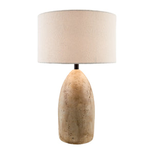   Modern European furniture - Beige Concrete Accent Table Lamp - www.oroa.com | Oroa.com