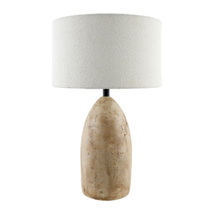   Modern European furniture - Beige Concrete Accent Table Lamp - www.oroa.com | Oroa.com