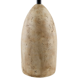   Modern European furniture - Beige Concrete Accent Table Lamp - www.oroa.com | Oroa.com