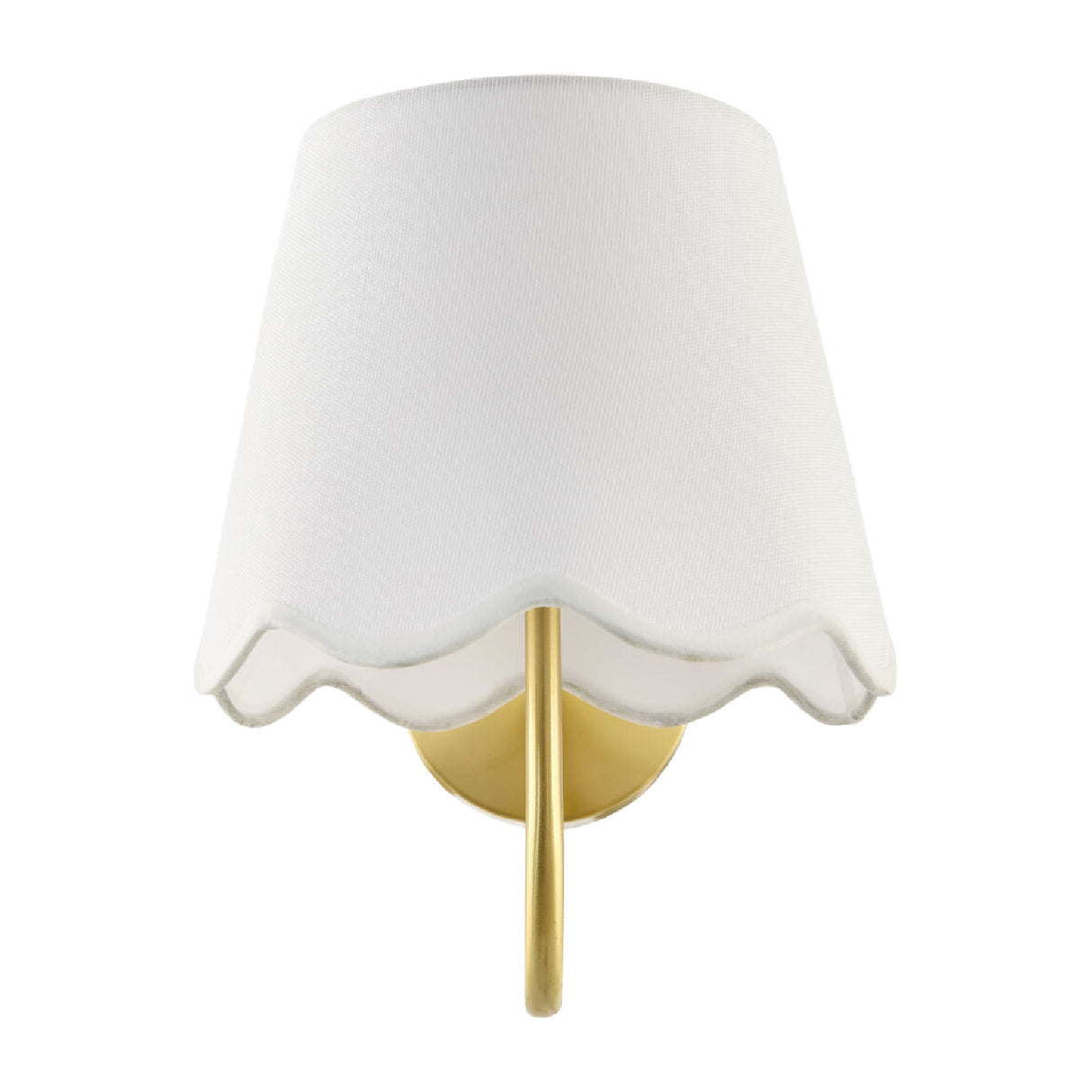   Modern European furniture - Scalloped Linen Wall Lamp - www.oroa.com | Oroa.com
