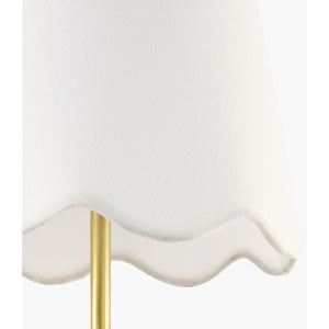   Modern European furniture - Scalloped Linen Wall Lamp - www.oroa.com | Oroa.com