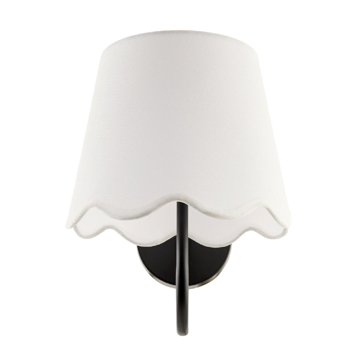   Modern European furniture - Scalloped Linen Wall Lamp - www.oroa.com | Oroa.com