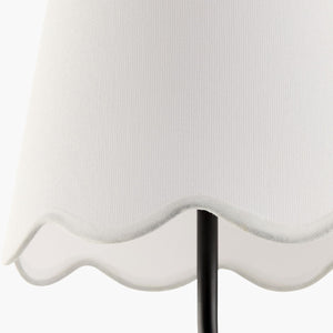   Modern European furniture - Scalloped Linen Wall Lamp - www.oroa.com | Oroa.com