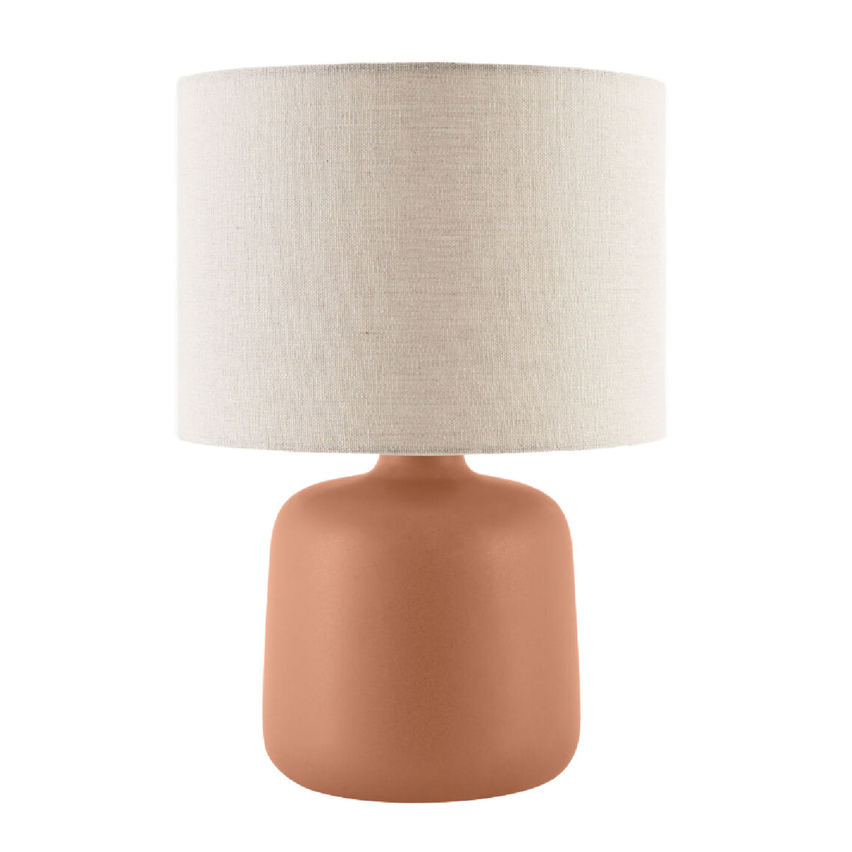   Modern European furniture - Beige Linen Ceramic Table Lamp S - www.oroa.com | Oroa.com