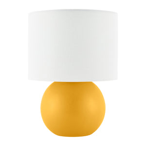   Modern European furniture - Round Glazed Ceramic Table Lamp - www.oroa.com | Oroa.com
