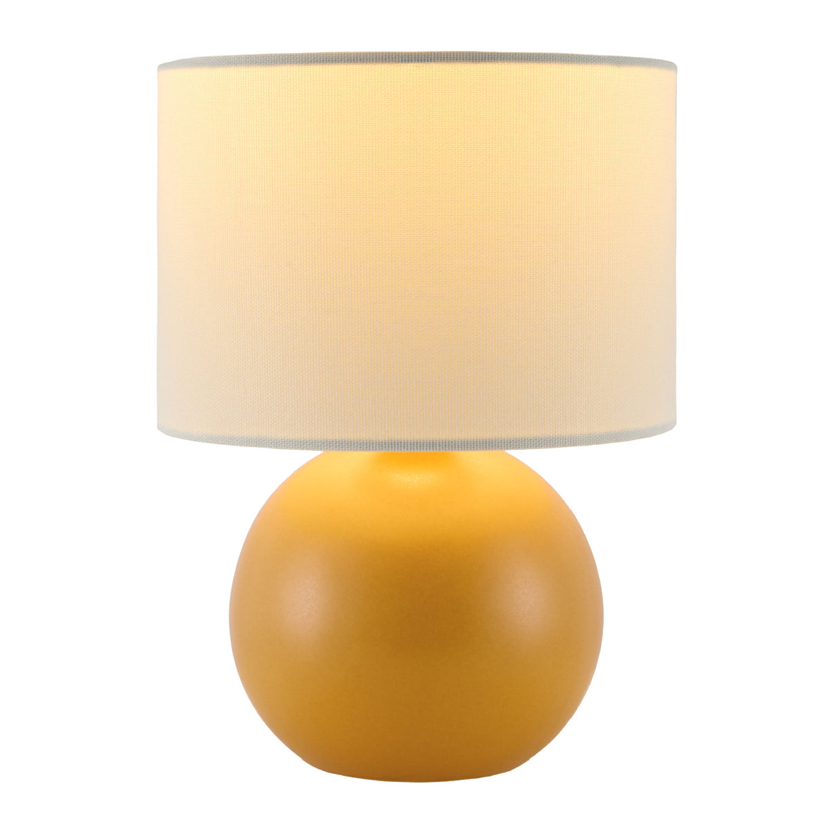   Modern European furniture - Round Glazed Ceramic Table Lamp - www.oroa.com | Oroa.com