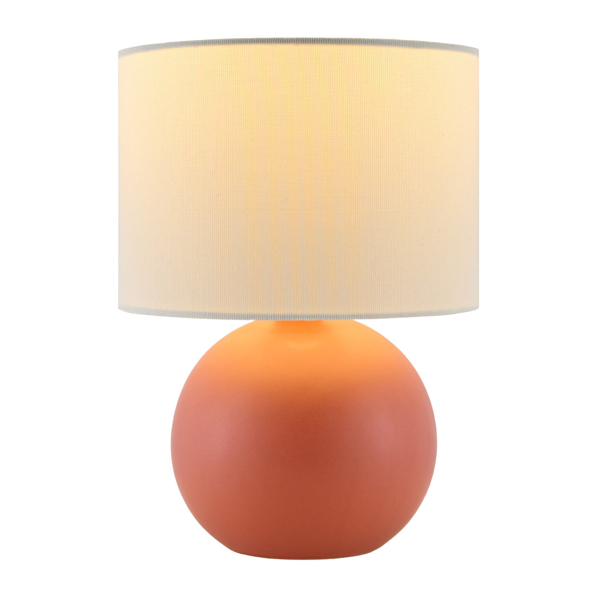   Modern European furniture - Round Glazed Ceramic Table Lamp - www.oroa.com | Oroa.com