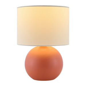   Modern European furniture - Round Glazed Ceramic Table Lamp - www.oroa.com | Oroa.com