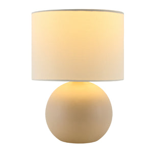   Modern European furniture - Round Glazed Ceramic Table Lamp - www.oroa.com | Oroa.com