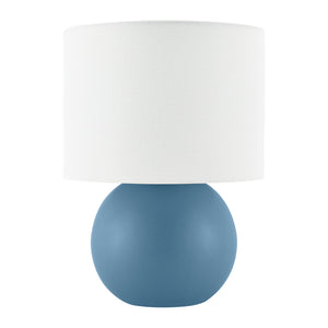   Modern European furniture - Round Glazed Ceramic Table Lamp - www.oroa.com | Oroa.com