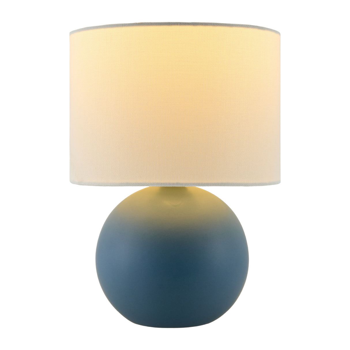   Modern European furniture - Round Glazed Ceramic Table Lamp - www.oroa.com | Oroa.com