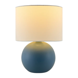   Modern European furniture - Round Glazed Ceramic Table Lamp - www.oroa.com | Oroa.com
