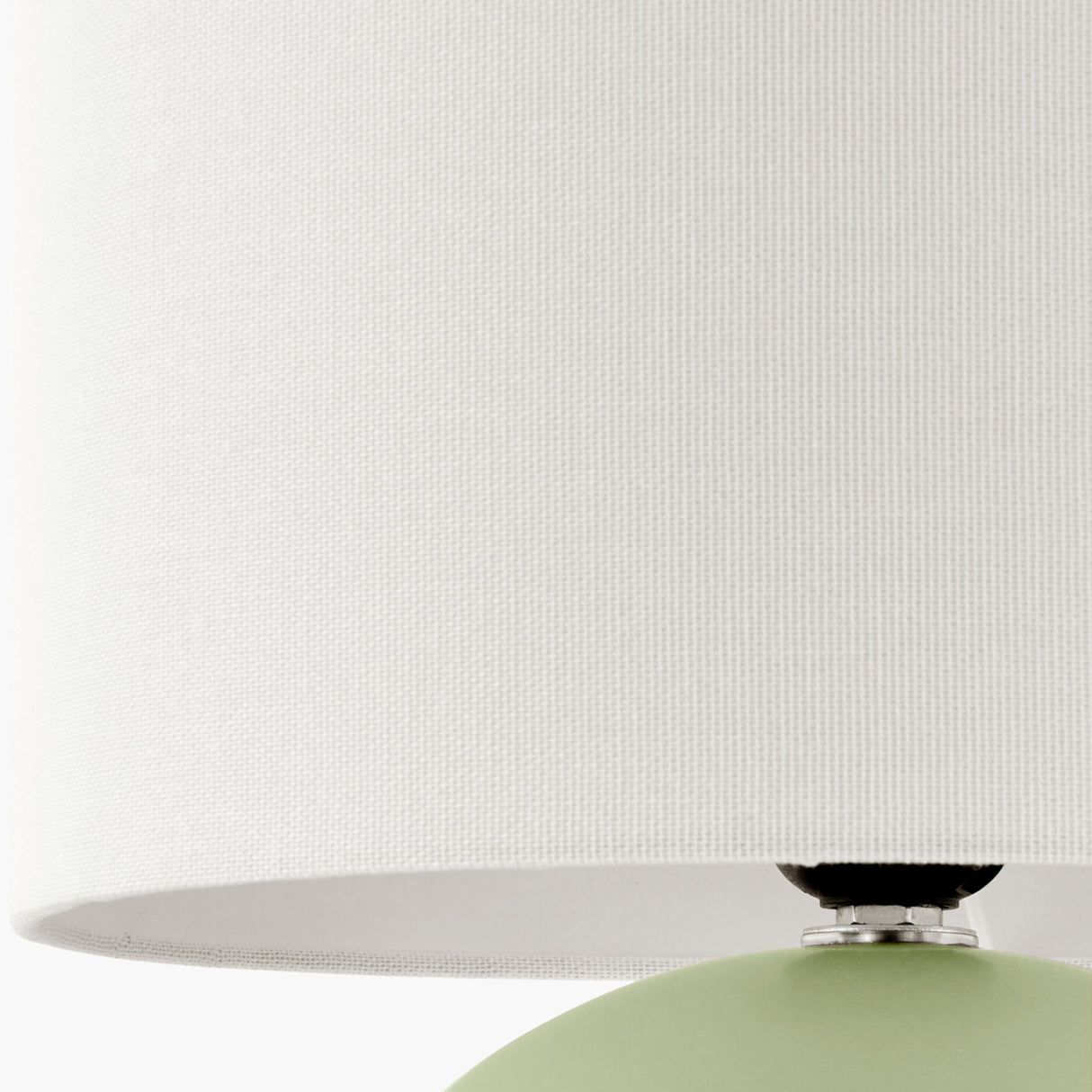   Modern European furniture - Round Glazed Ceramic Table Lamp - www.oroa.com | Oroa.com