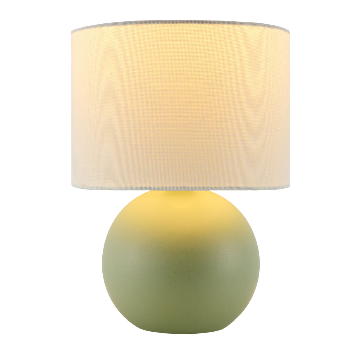   Modern European furniture - Round Glazed Ceramic Table Lamp - www.oroa.com | Oroa.com