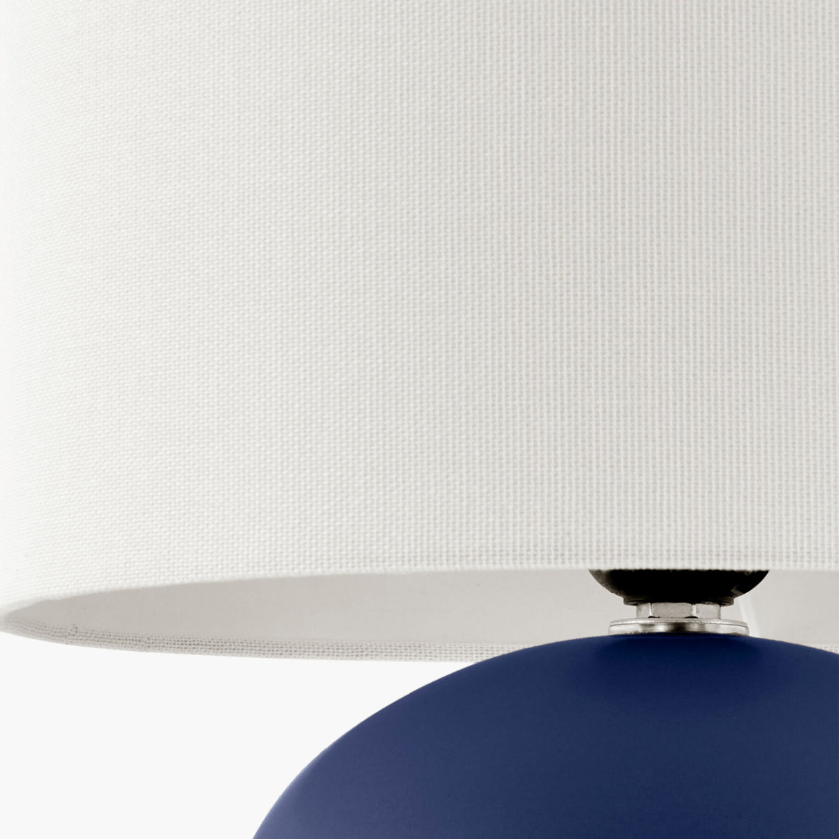   Modern European furniture - Round Glazed Ceramic Table Lamp - www.oroa.com | Oroa.com