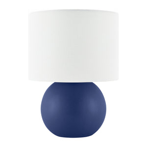   Modern European furniture - Round Glazed Ceramic Table Lamp - www.oroa.com | Oroa.com