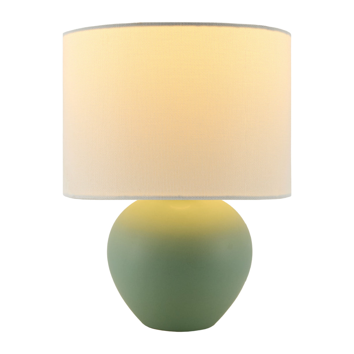   Modern European furniture - White Linen Ceramic Table Lamp - www.oroa.com | Oroa.com