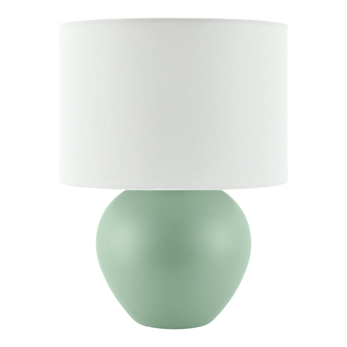   Modern European furniture - White Linen Ceramic Table Lamp - www.oroa.com | Oroa.com