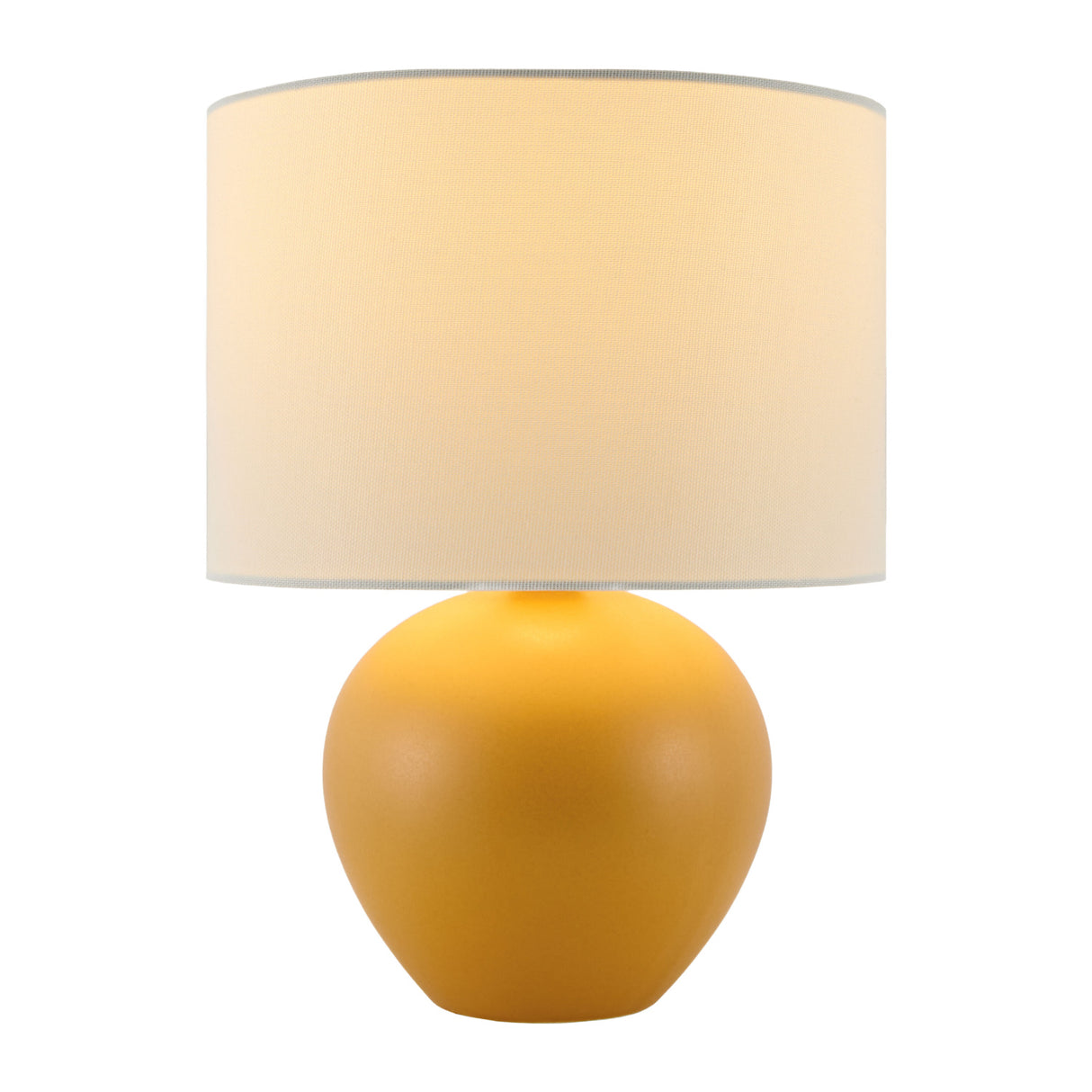   Modern European furniture - White Linen Ceramic Table Lamp - www.oroa.com | Oroa.com