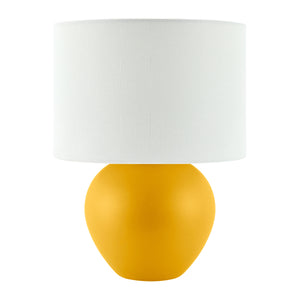   Modern European furniture - White Linen Ceramic Table Lamp - www.oroa.com | Oroa.com