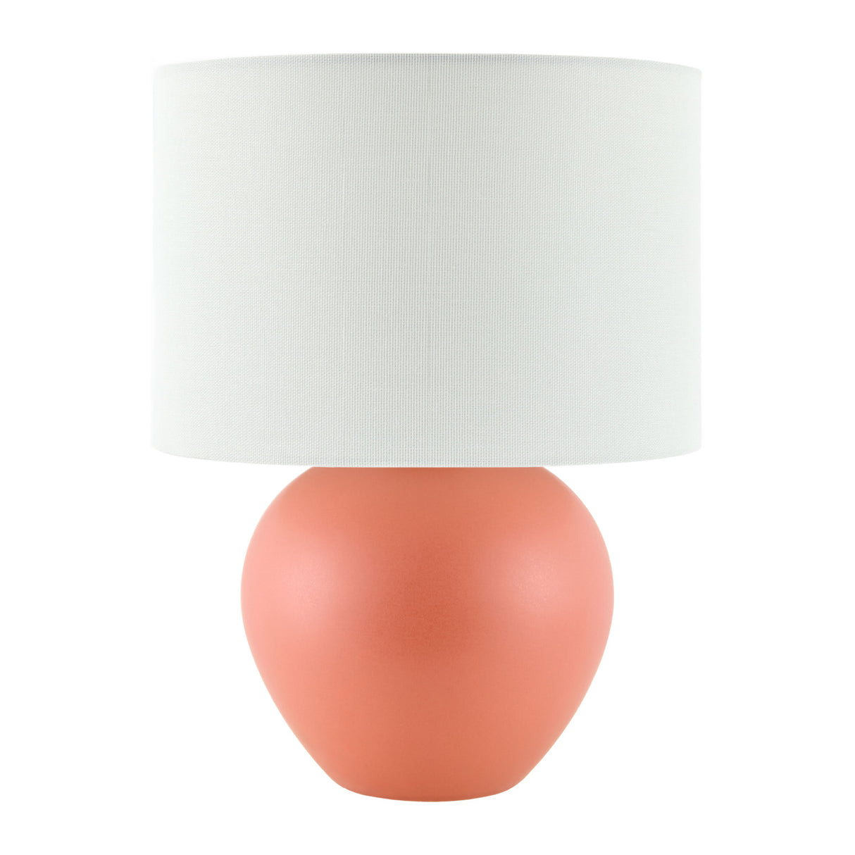   Modern European furniture - White Linen Ceramic Table Lamp - www.oroa.com | Oroa.com