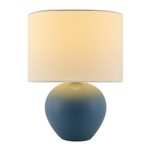   Modern European furniture - White Linen Ceramic Table Lamp - www.oroa.com | Oroa.com
